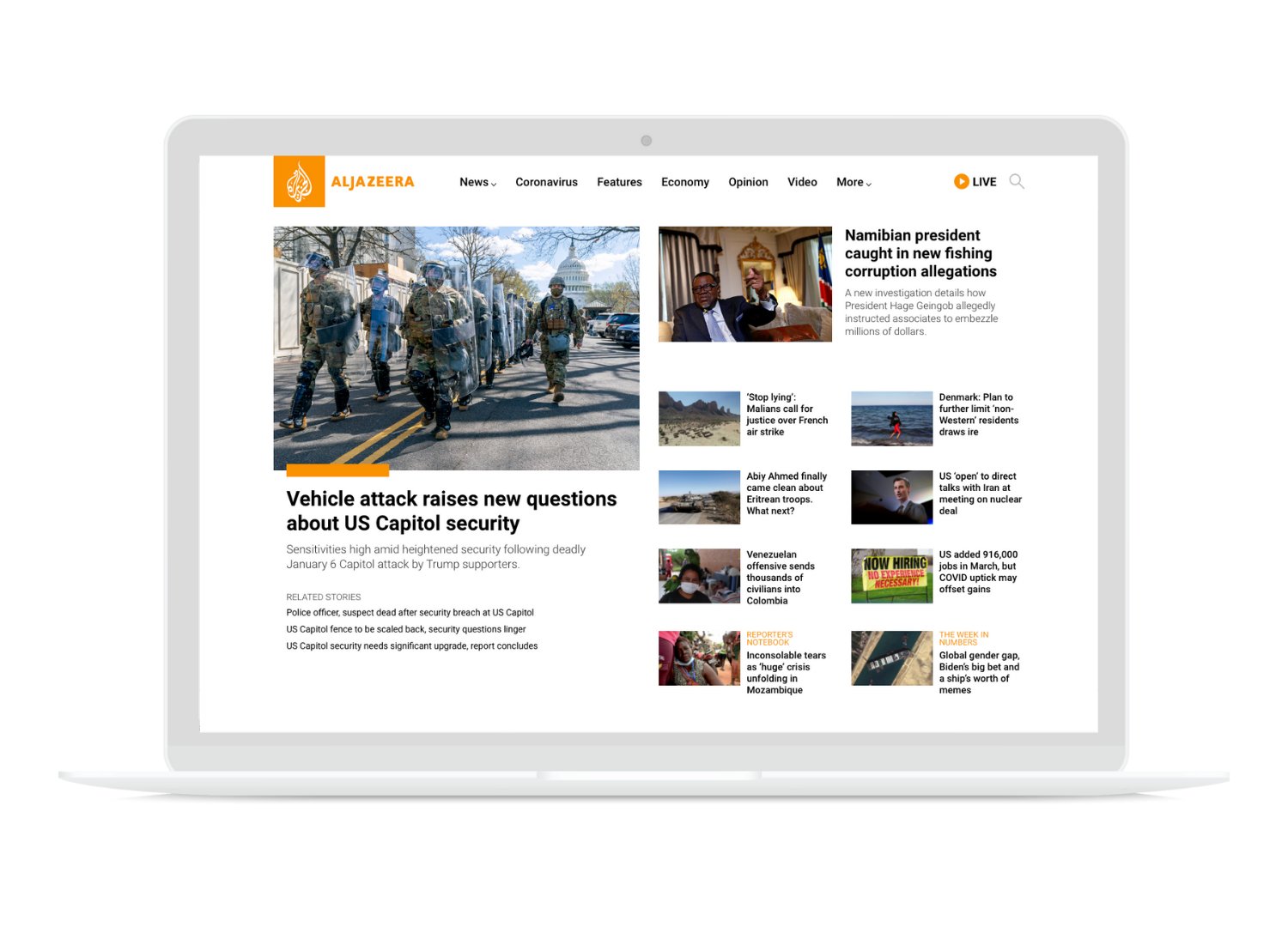 Case Study – Al Jazeera Desktop