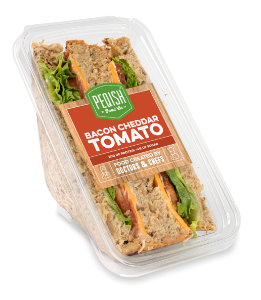 Bacon Cheddar Tomato Sandwich - Heart Beat : Now Health Network